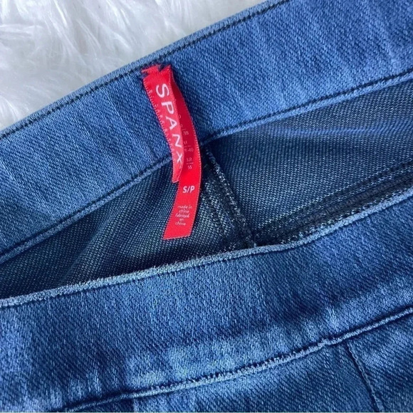 Spanx Pull On High Waist Jean-ish Denim Leggings Size Small 4/6 - Picture 3 of 7